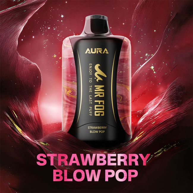 MR. FOG AURA STRAWBERRY BLOW POP