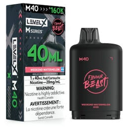 Level X Flavour Beast M40 Series Weekend Watermelon Iced