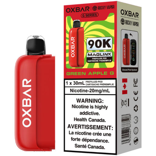 OXBAR MAGLINK 30ML POD GREEN APPLE G