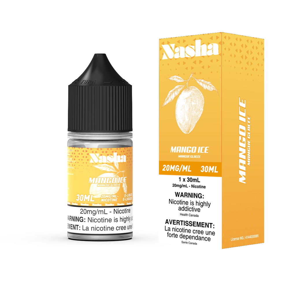 NASHA E- LIQUID 30ML 20MG MANGO ICE