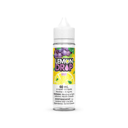 LEMON DROP GRAPE 60ML 3MG FREEBASE  E- LIQUID
