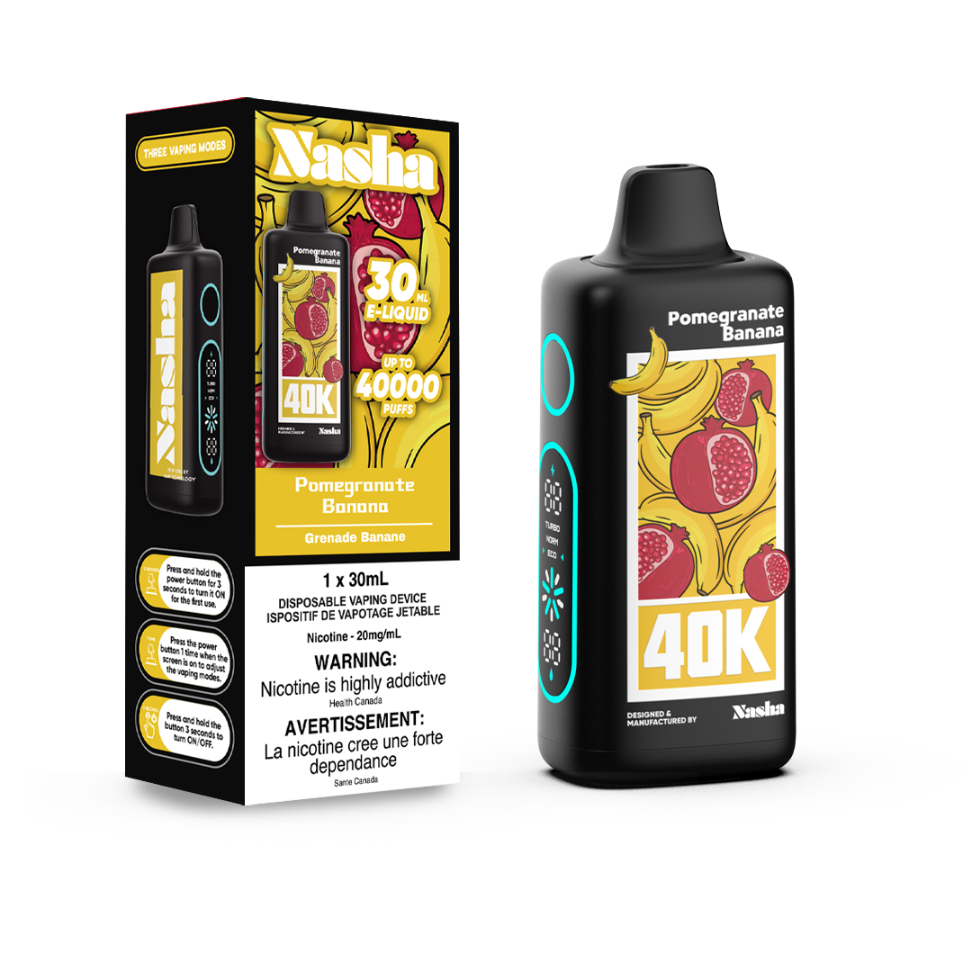 NASHA 40K POMEGRANATE BANANA