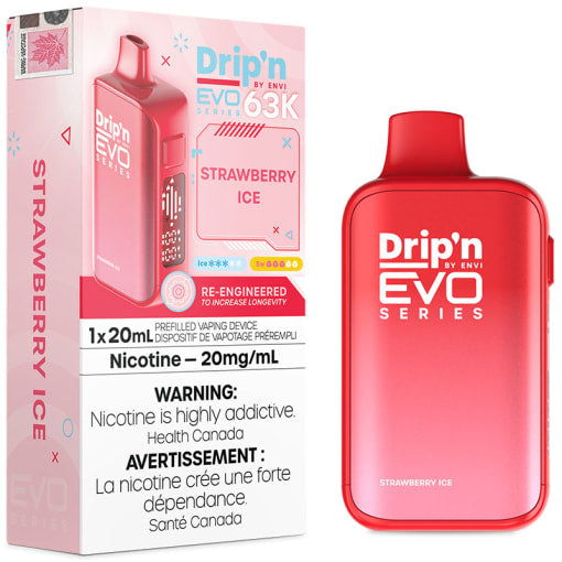 DRIP’N EVO 63K  STRAWBERRY ICE