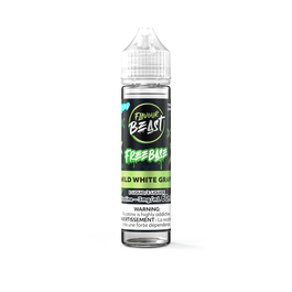 FLAVOUR BEAST E LIQUID FREEBASE WILD WHITE GRAPE ICED 3MG 60ML