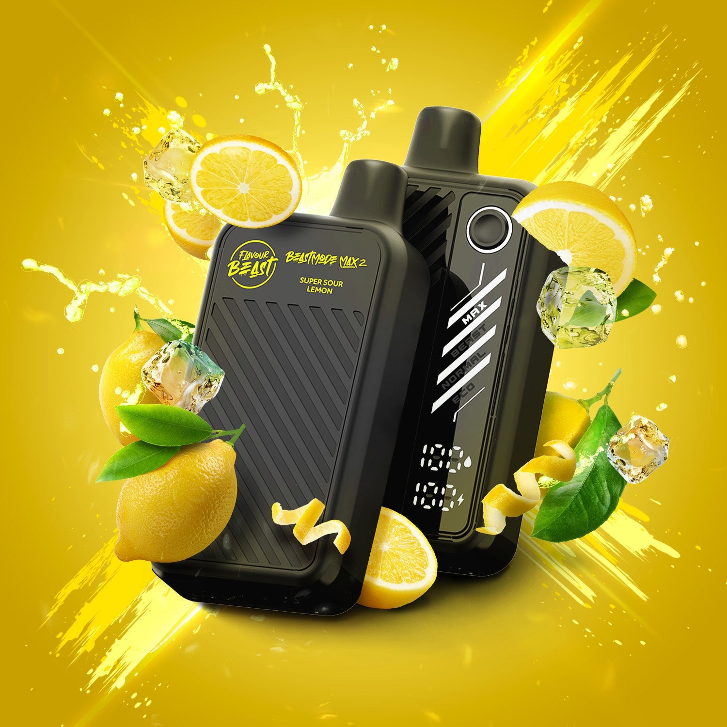 FLAVOUR BEAST MODE MAX 2 SUPER SOUR LEMON