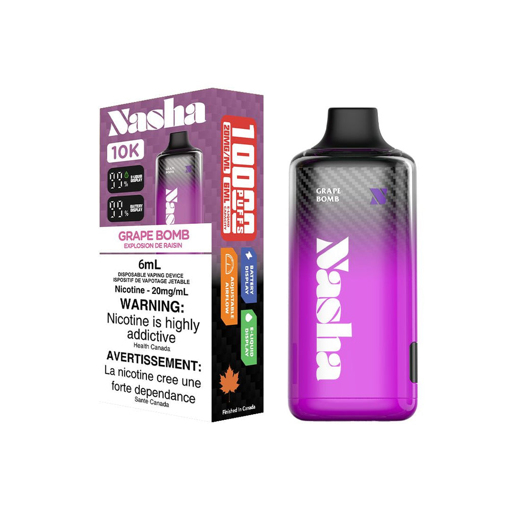 NASHA 10K GRAPE BOMB