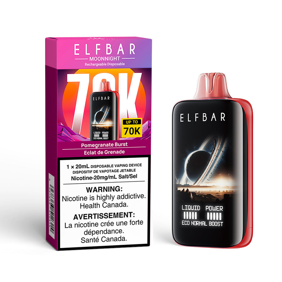 ELFBAR MOONLIGHT 70K POMEGRANATE BURST