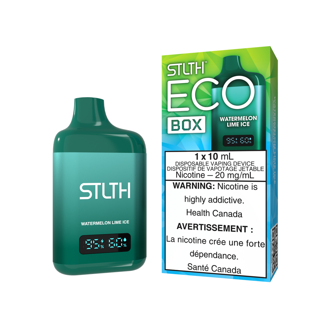 STLTH ECO BOX DISPOSABLE - WATERMELON LIME ICE