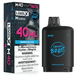 Level X Flavour Beast M40 Series Bomb Blue Razz