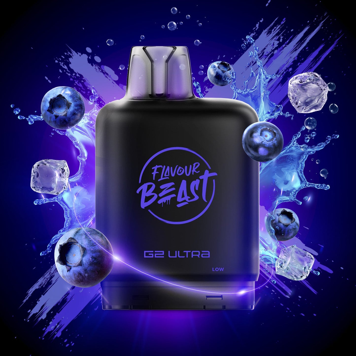 FLAVOUR BEAST LEVEL X G2 ULTRA POD CHUGGIN’ BLUEBERRY FIZZ