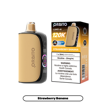 ORBITO LUMO AI 120K 20MG STRAWBERRY BANANA