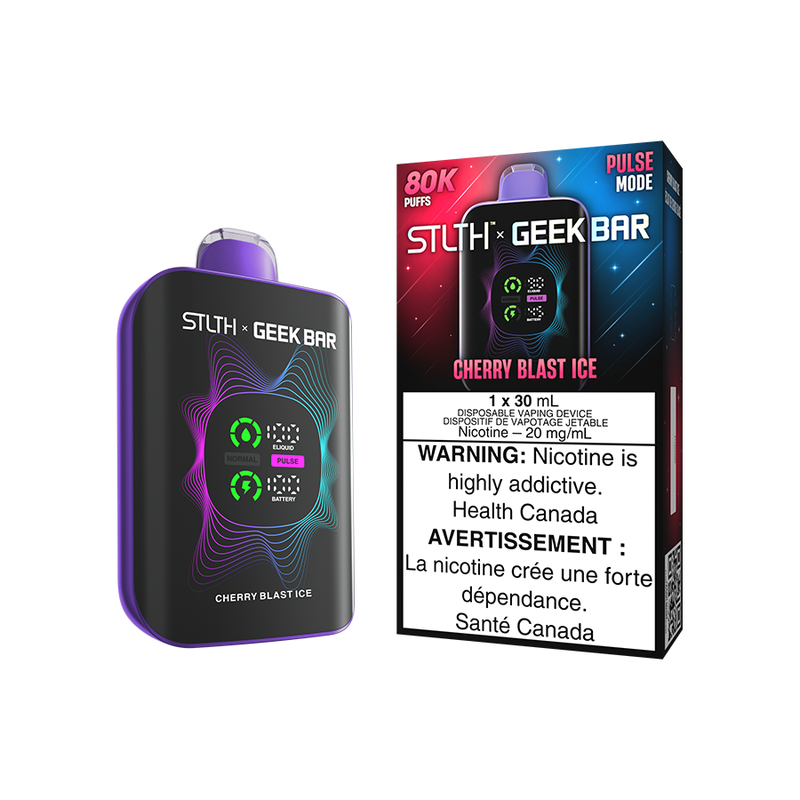 STLTH X GEEK BAR 30MLs CHERRY BLAST ICE
