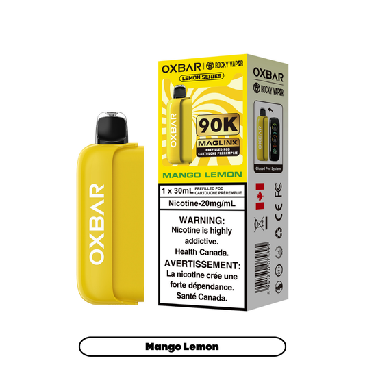 OXBAR MAGLINK 30ML POD MANGO LEMON