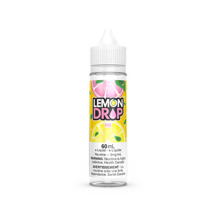 LEMON DROP PINK 60ML 3MG FREEBASE  E- LIQUID