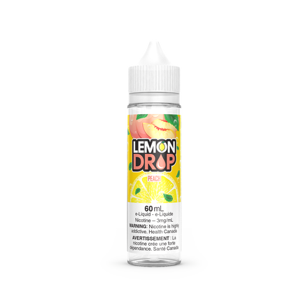 LEMON DROP PEACH 60ML 3MG FREEBASE  E- LIQUID