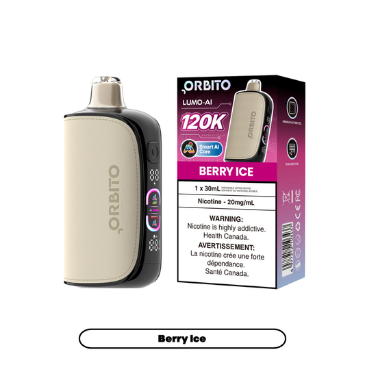 ORBITO LUMO AI 120K 20MG BERRY ICE