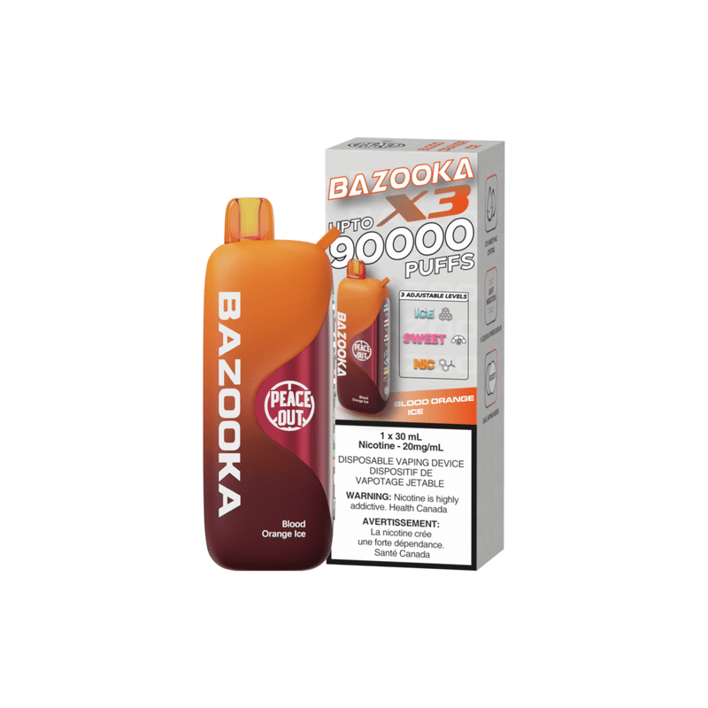 BAZOOKA 30ML BLOOD ORANGE ICE