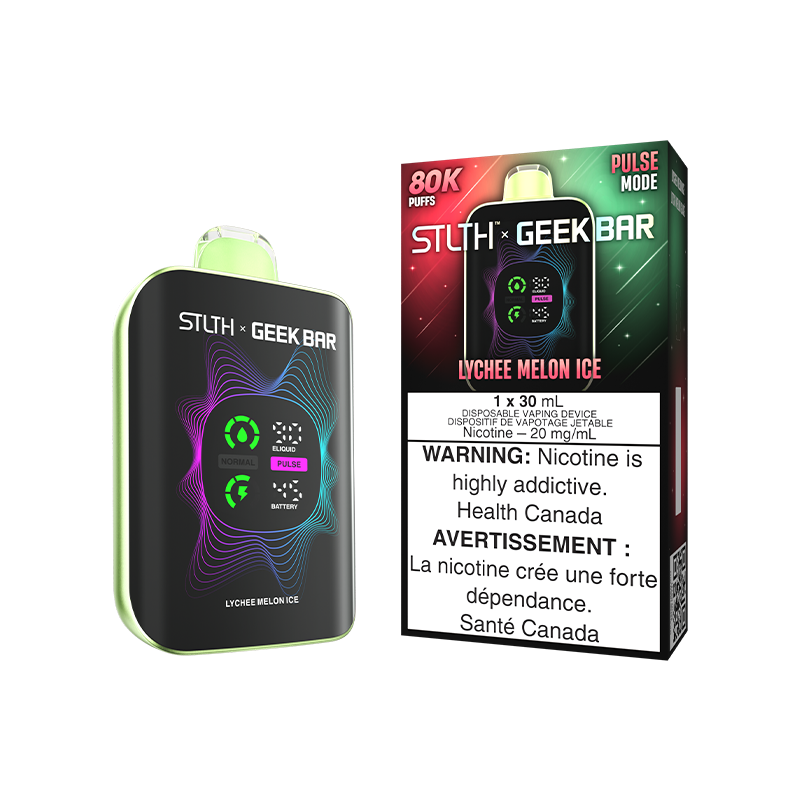 STLTH X GEEK BAR 30MLs LYCHEE MELON ICE