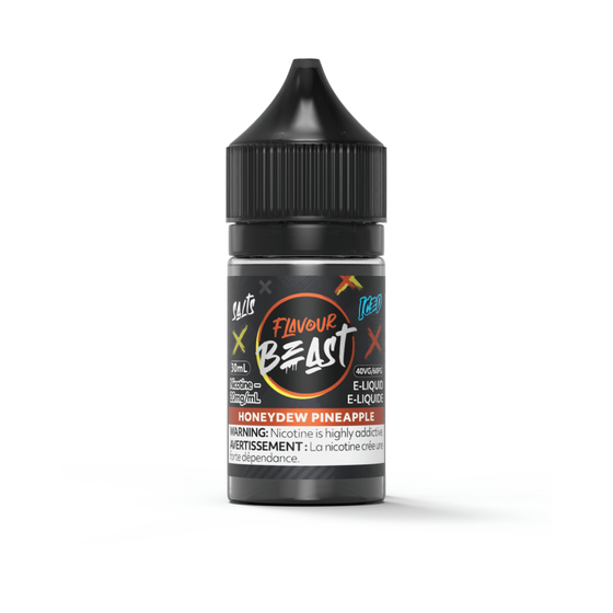 FLAVOUR BEAST E LIQUID HONEYDEW PINEAPPLE ICED 20MG 30ML
