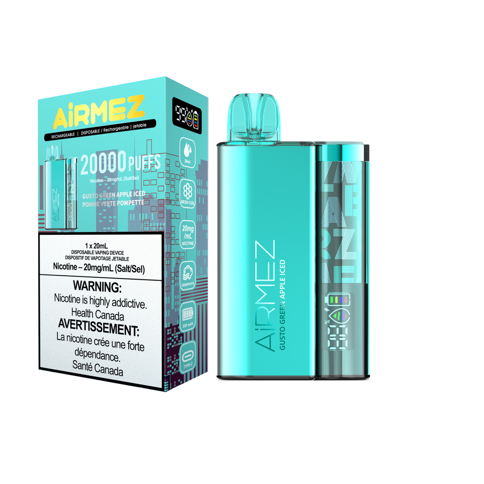 AIRMEZ 20K GUSTO GREEN APPLE ICED