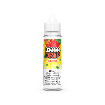 LEMON DROP STRAWBERRY 60ML 3MG FREEBASE  E- LIQUID