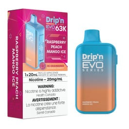 DRIP’N EVO 63K PEACH BLUE RAZZ ICE