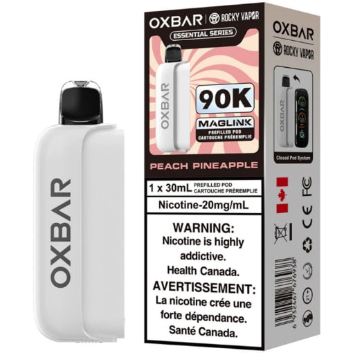 OXBAR MAGLINK 30ML POD PEACH PINEAPPLE