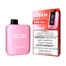 STLTH TITAN MAX 50K STRAWBERRY GUAVA ICE