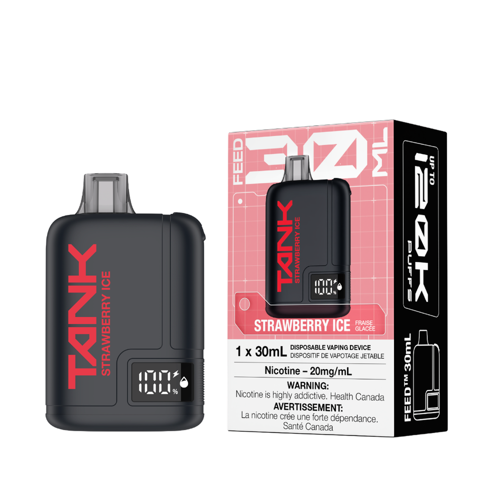 FEED TANK 120K 30MLS STRAWBERRY ICE