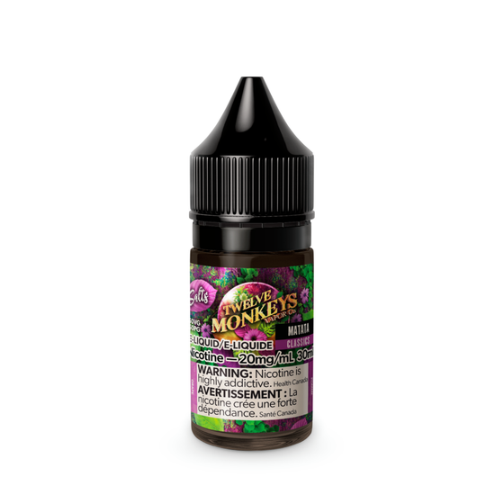 TWELVE MONKEYS E-LIQUID 30ML 20MG MATATA