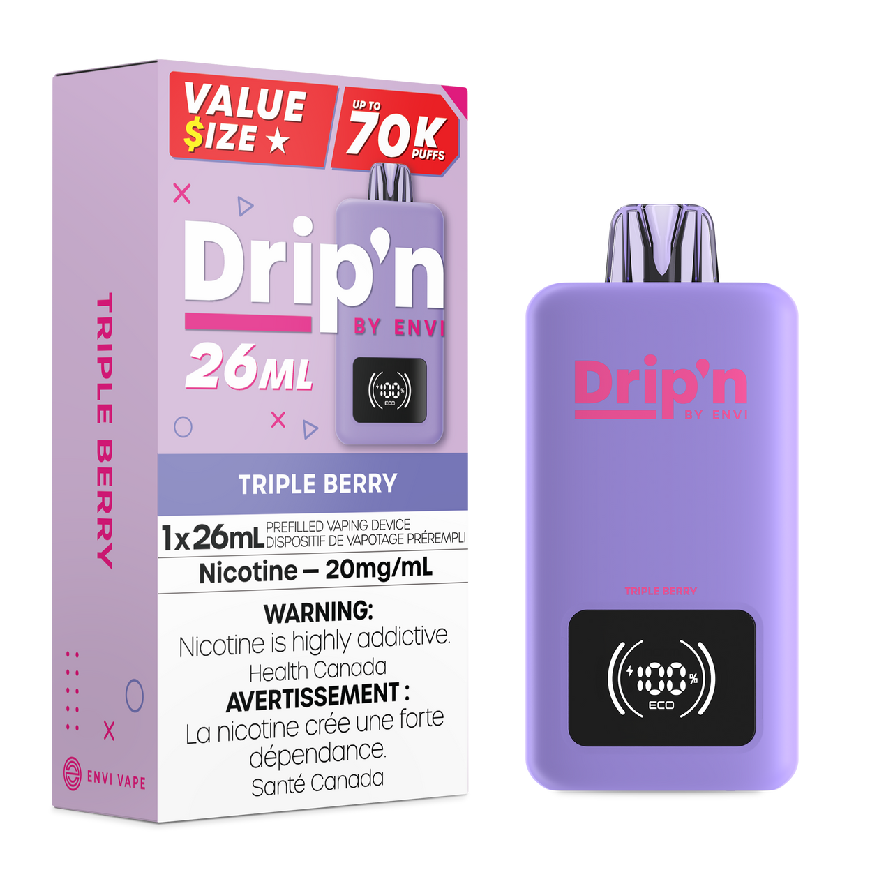 Drip'n by Envi - 26mL / 70k