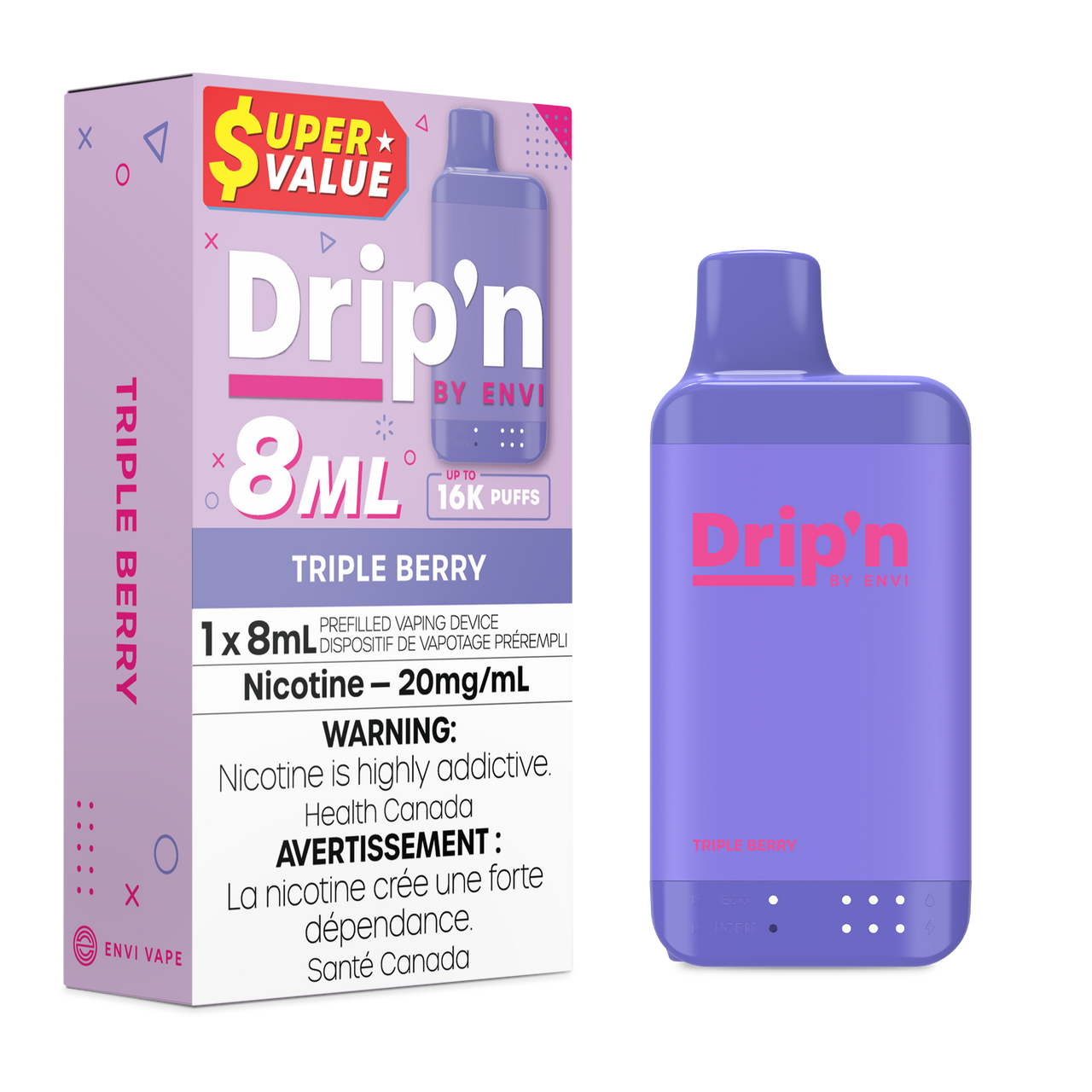 Drip'n by Envi - 8mL / 16k