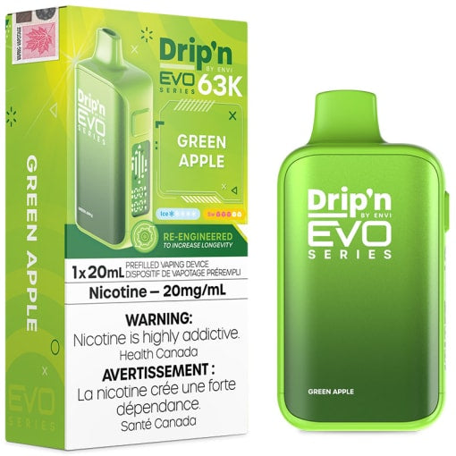 DRIP’N EVO 63K GREEN APPLE