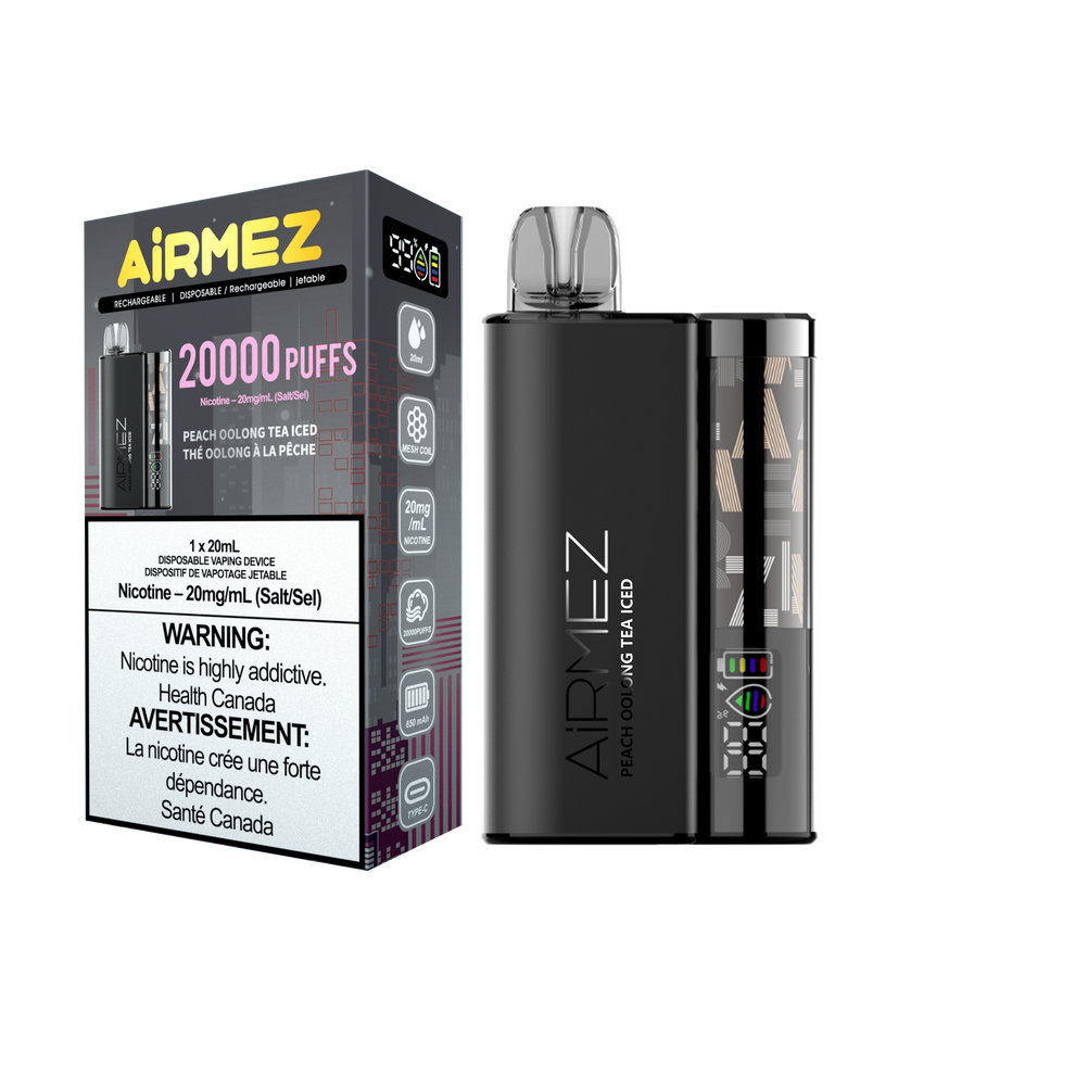 AIRMEZ 20K PEACH OLONG TEA ICED