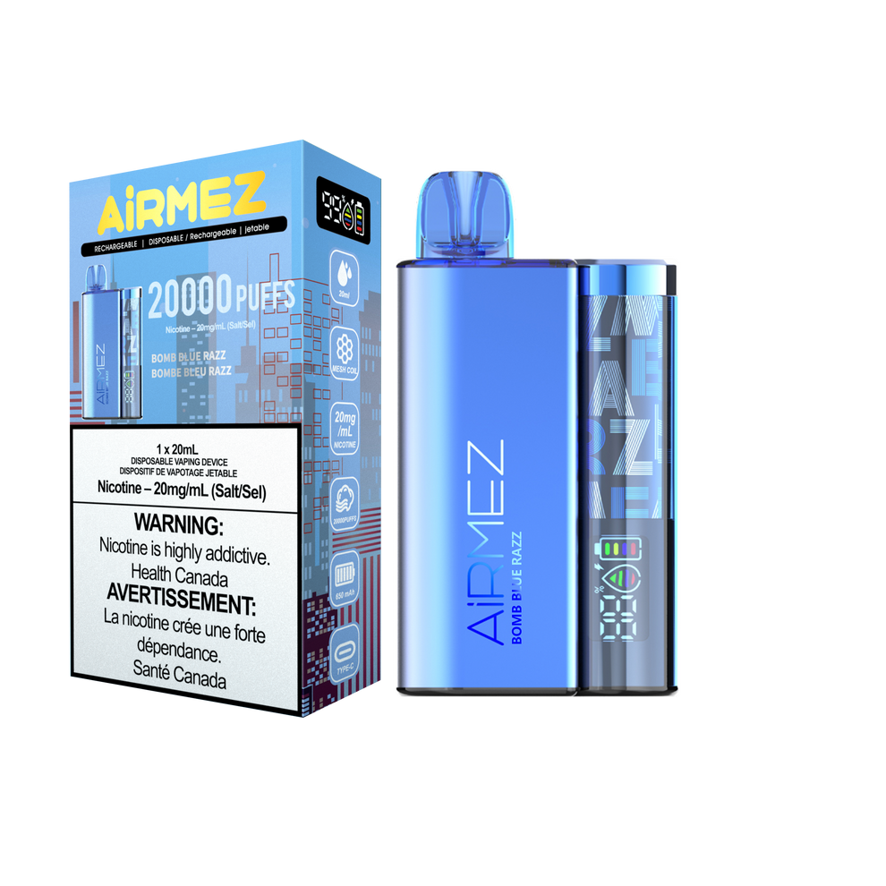 AIRMEZ 20K BOMB BLUE RAZZ