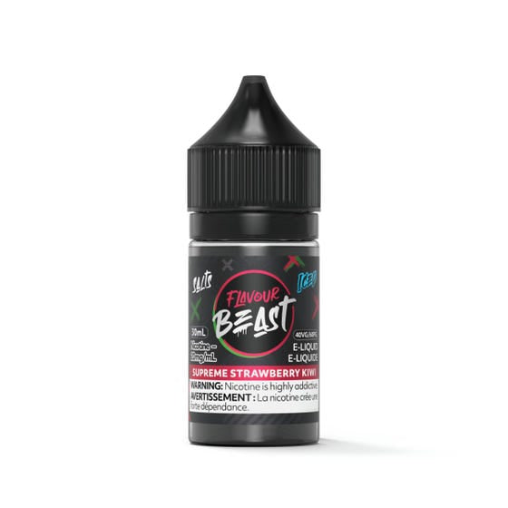 Flavour Beast E-Liquid - Supreme Strawberry Kiwi Iced