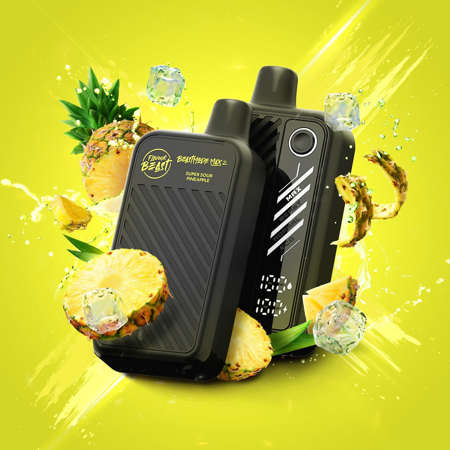 FLAVOUR BEAST MODE MAX 2 SUPER SOUR PINEAPPLE