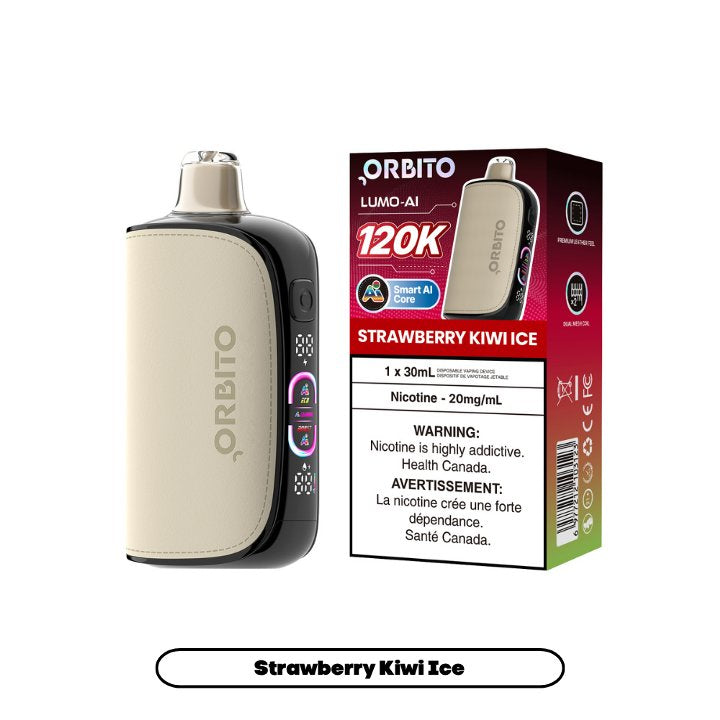 ORBITO LUMO-AI 120K 10MG STRAWBERRY KIWI ICE