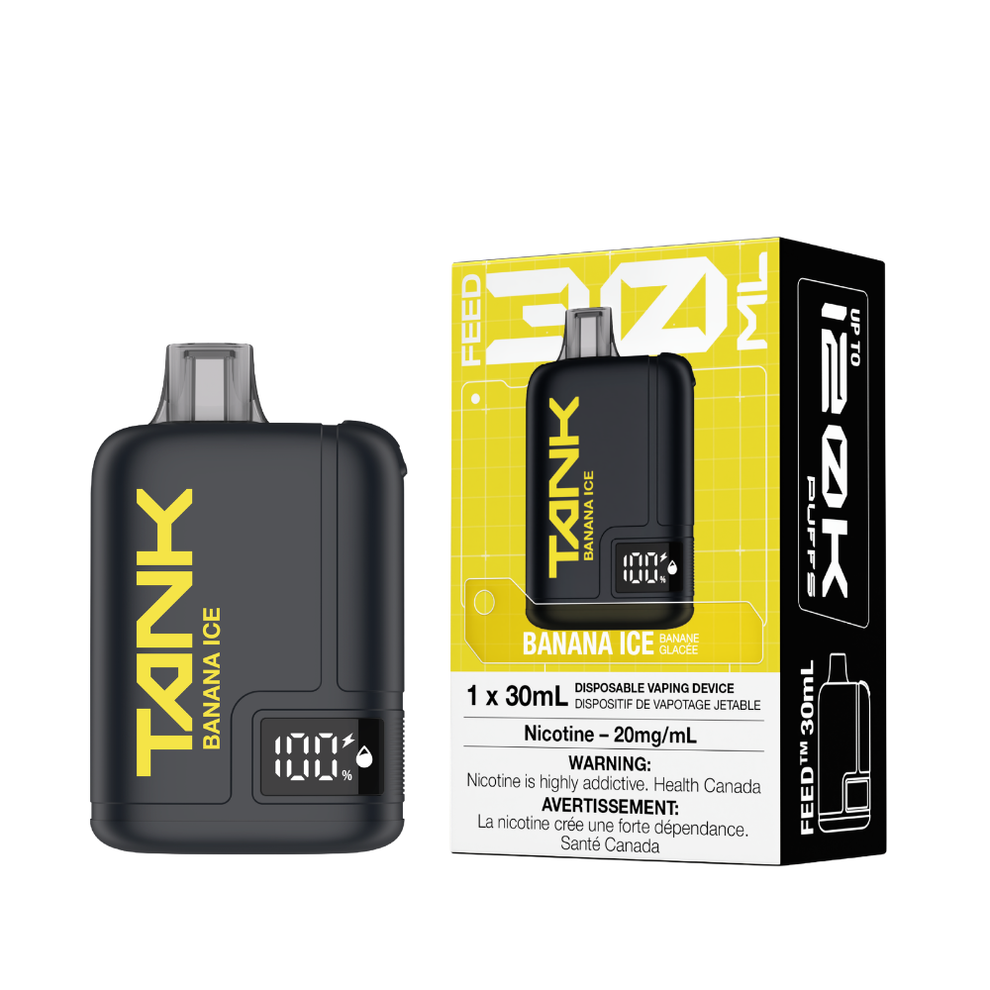 FEED TANK 120K 30MLS  BANANA ICE