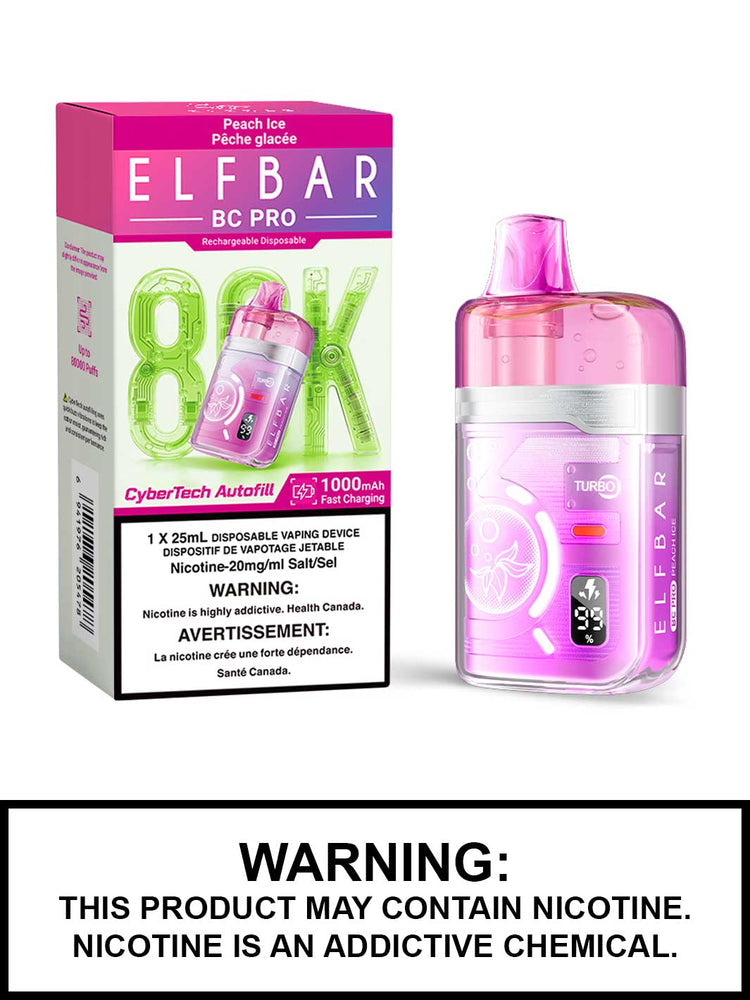 ELF BAR BC PRO 80K PEACH ICE
