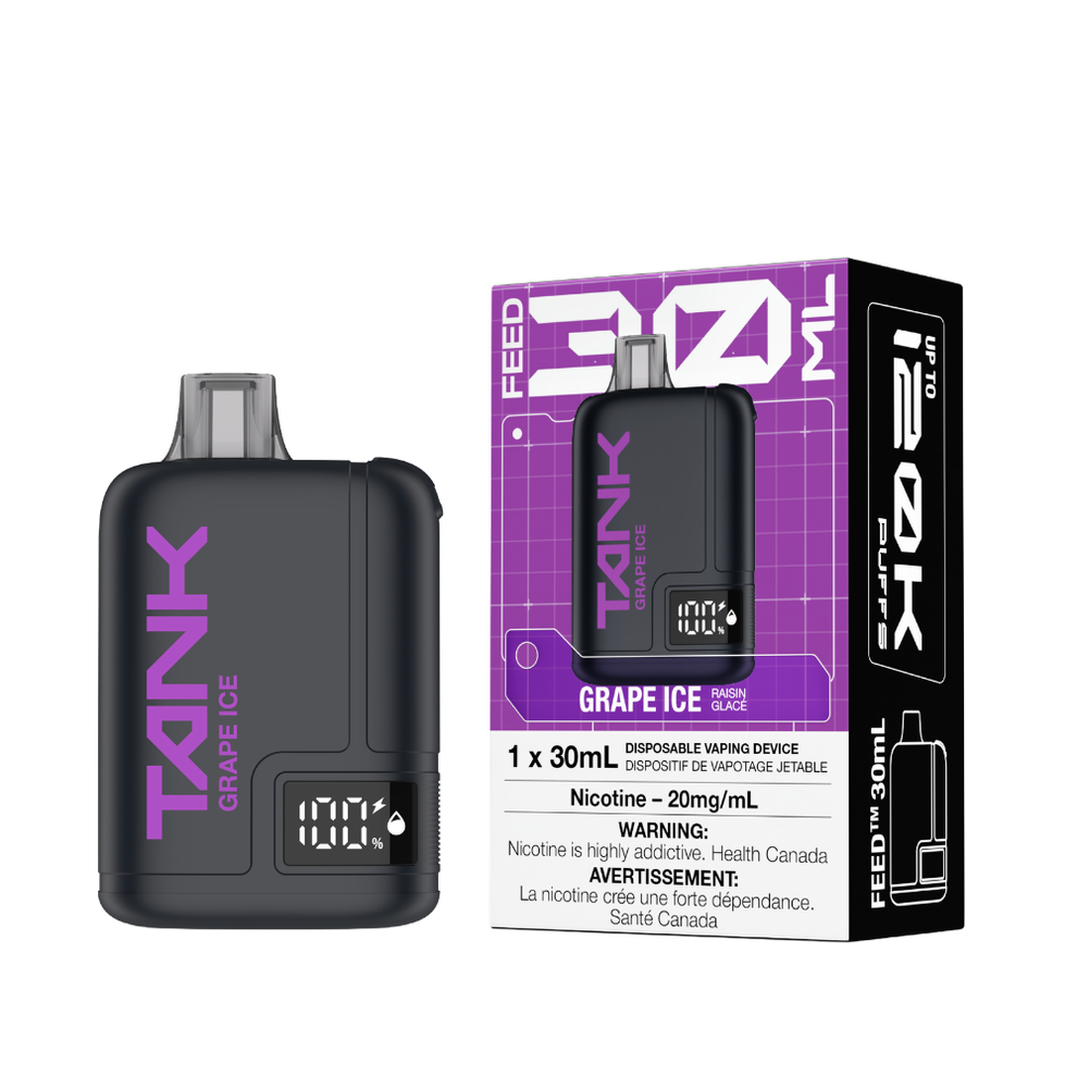 FEED TANK 120K 30MLS GRAPE ICE