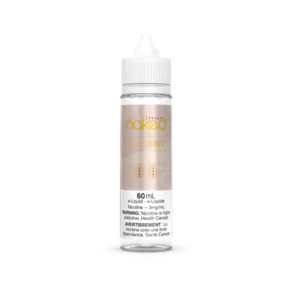NAKED 100 EURO GOLD (TOBACCO) 60ML 18MG E-LIQUID