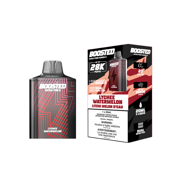 BOOSTED ULTRA PODS SERIES II 28K LYCHEE WATERMELON
