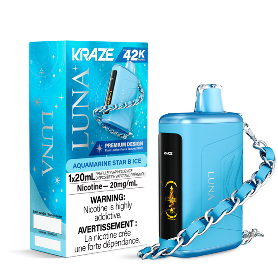 KRAZE LUNA  AQUAMARINE STAR B ICE 42K