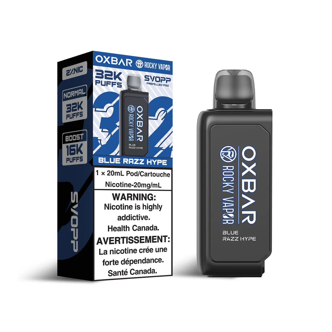 SVOPP ROCKY VAPOR OXBAR 32K”
