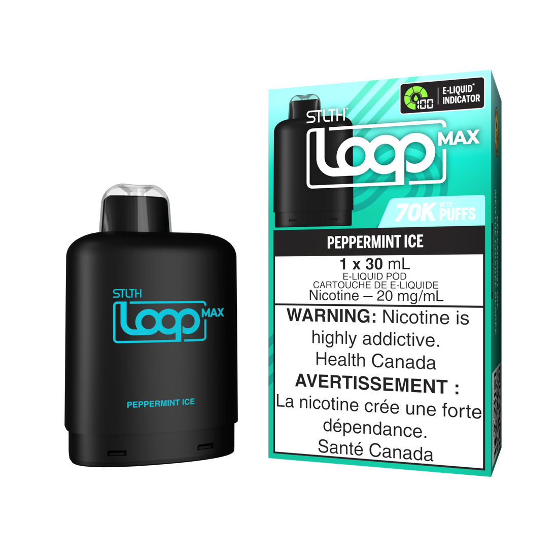 STLTH LOOP MAX 70K PEPPERMINT ICE