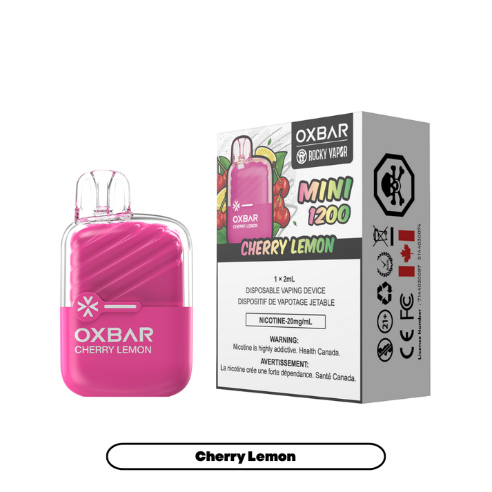 OXBAR MINI 1200 CHERRY LEMON