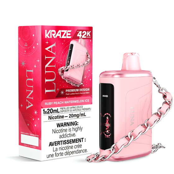 KRAZE LUNA - RUBY PEACH WATERMELON ICE