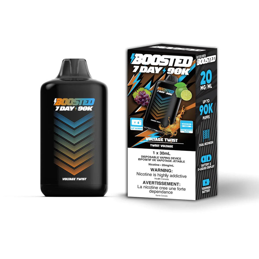 BOOSTED 7 DAY 90K DISPOSABLE - VOLTAGE TWIST