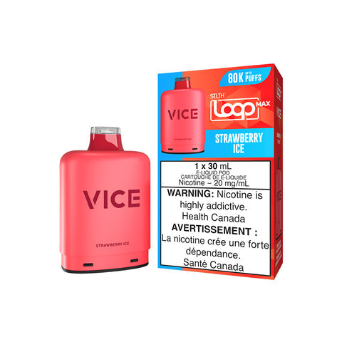 STLTH LOOP MAX X VICE POD 80K - STRAWBERRY ICE